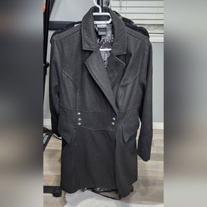 Harry Potter Black Pea Coat
